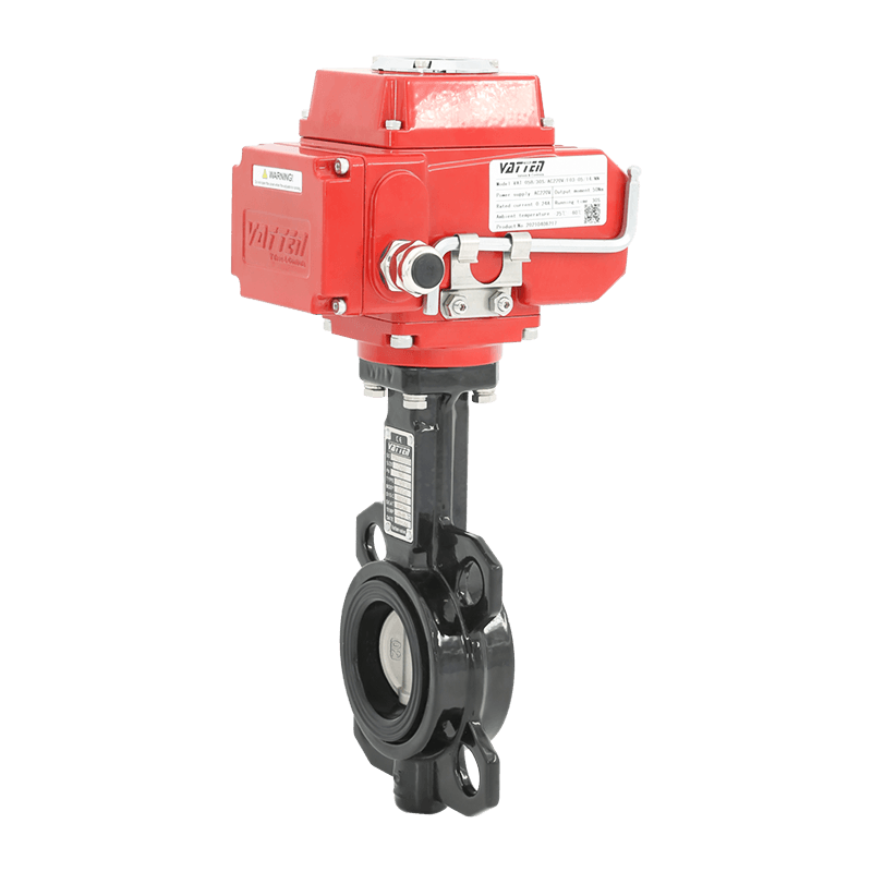 Elektrický plátkový škrticí ventil