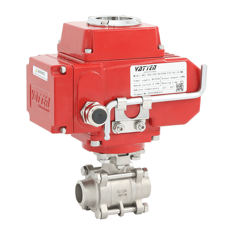 Elektrický svařovací kulový ventil