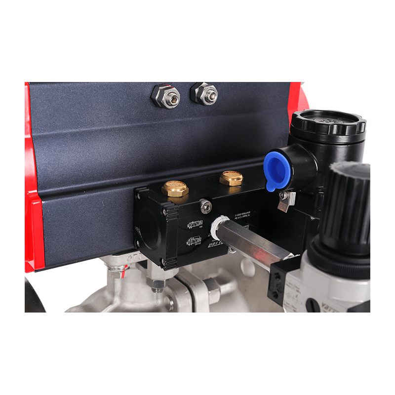 Pneumatický kulový ventil s přírubou odolný proti výbuchu